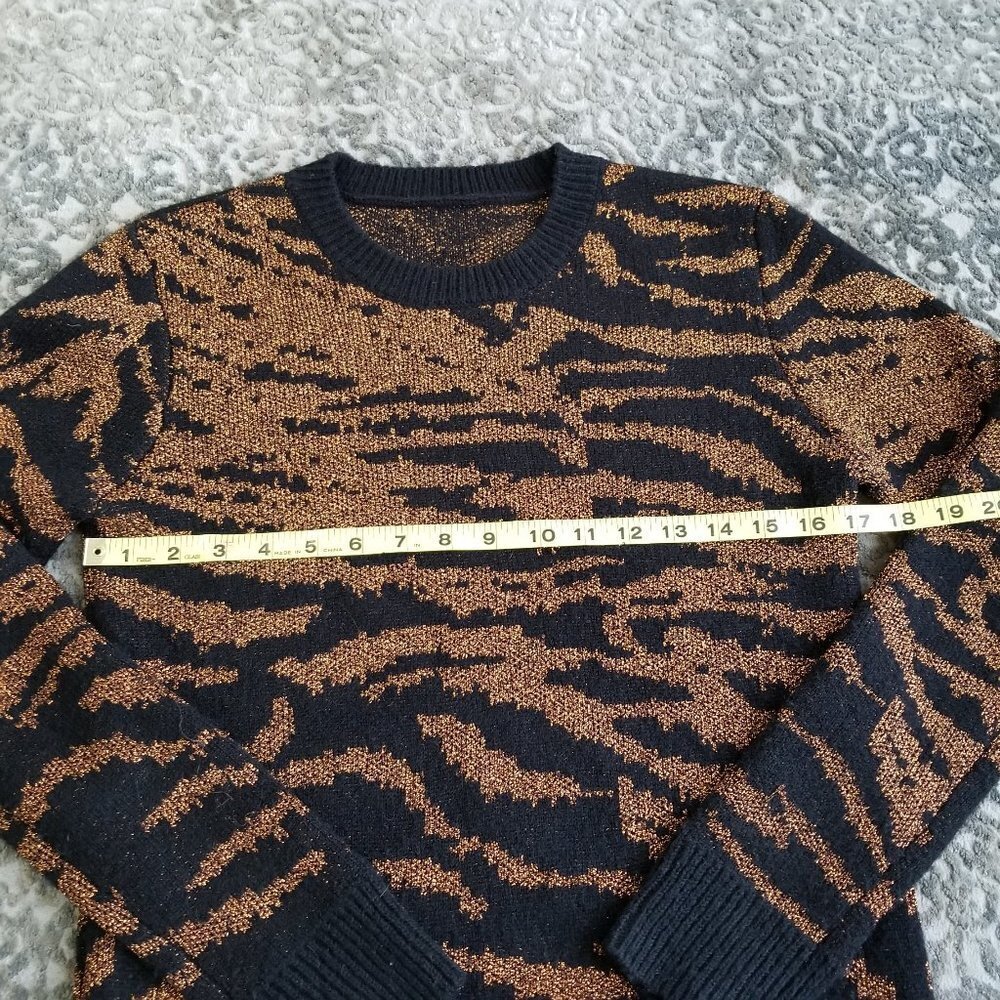 Pam and Gia Black & Copper Sweater - Picture 5 of 9